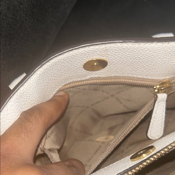 Michael Kors White Satchel - Picture 3 of 16